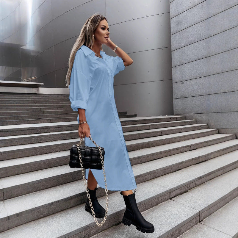 Robe chemise pour dames Chic und Stil