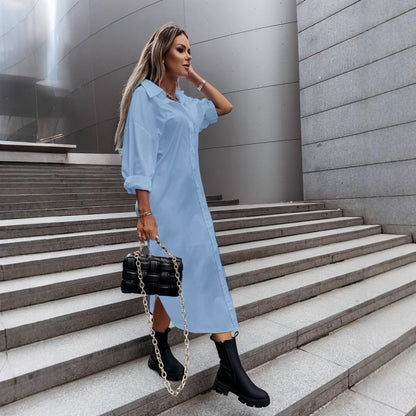 Robe chemise pour dames Chic und Stil