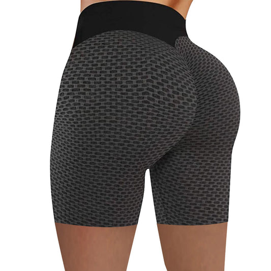 Shorts de compression sportive pour femmes avec taille haute et matériau respirant Chic und Stil