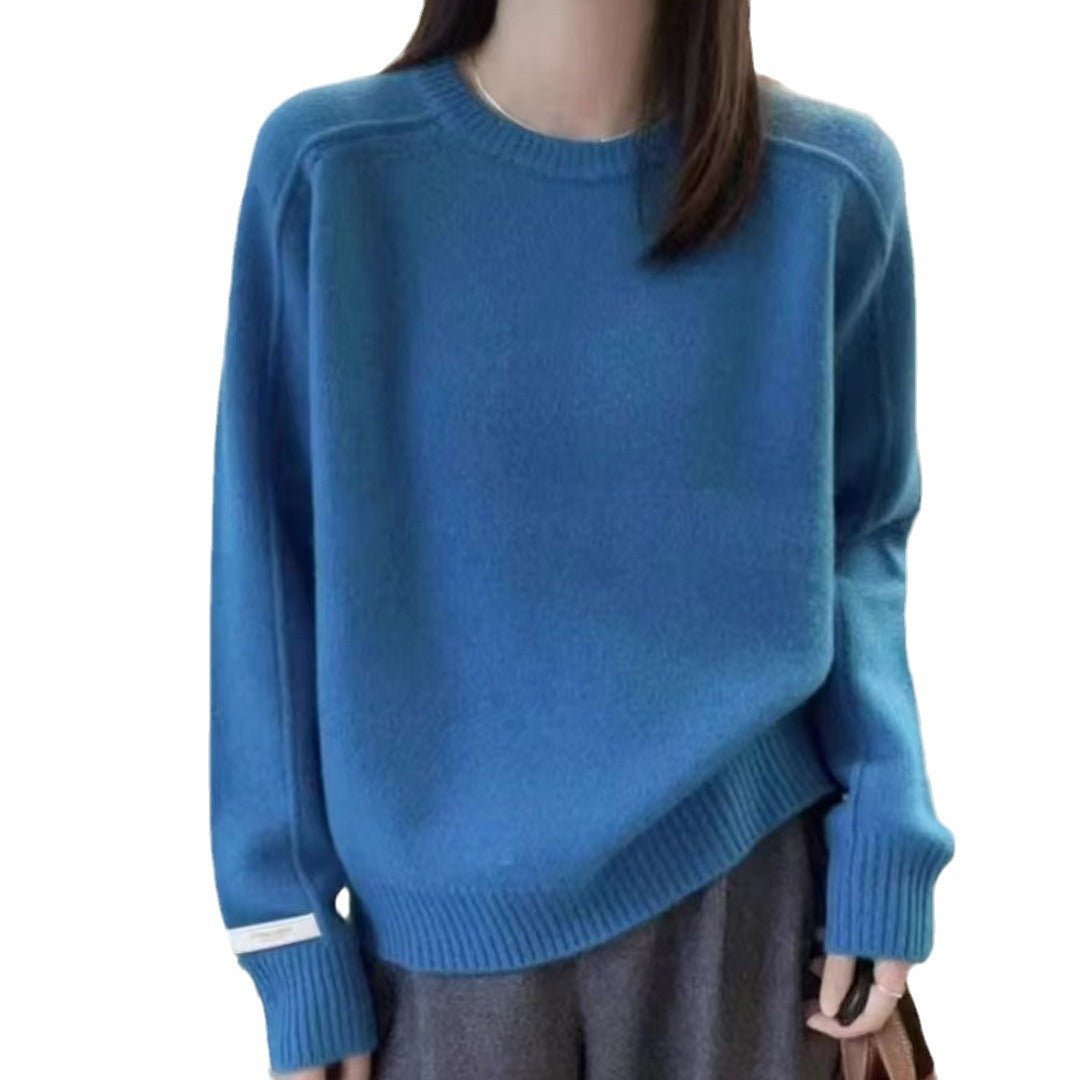 Femmes Pull de haute qualité avec design structuré et coupe ample Chic und Stil