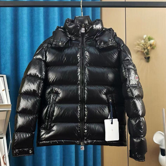 Dames finition brillante doudoune Chic und Stil