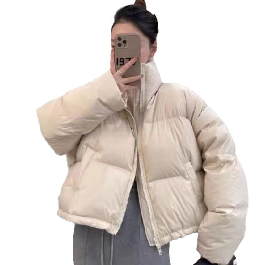 Dames courte veste fonctionnelle matelassée avec col haut et poches latérales Chic und Stil