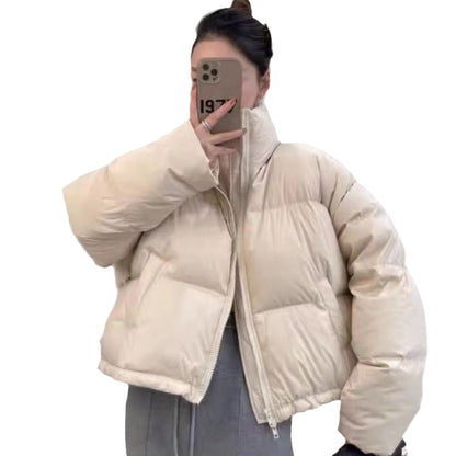 Dames courte veste fonctionnelle matelassée avec col haut et poches latérales Chic und Stil