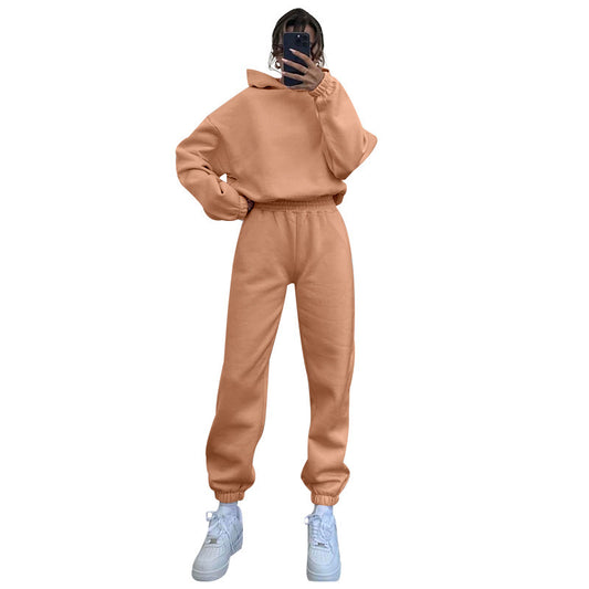 Women's hoodie and jogger pants set with comfortable fit Chic and Style
