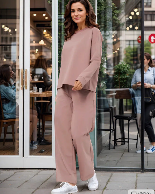 Dames Ensemble de loungewear décontracté confortable avec coupe ample Chic und Stil