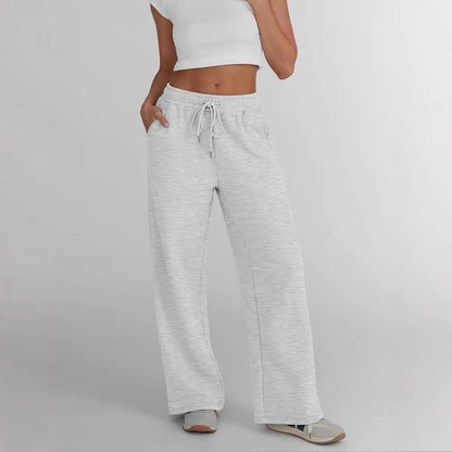 Loose leisure pants for women with elastic waist Chic and Style