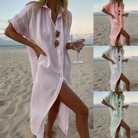 Dames blouse de plage d'été Chic und Stil