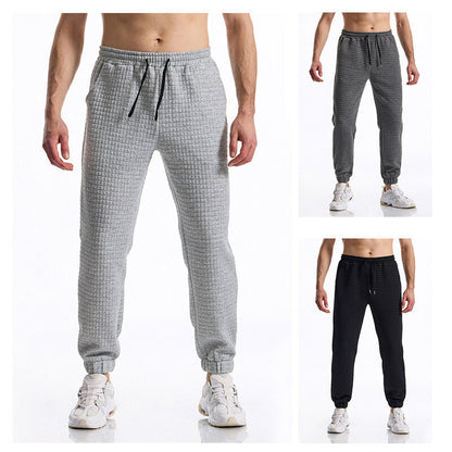 Comfortable sweatpants for men with high waist and elastic comfort Chic and Style