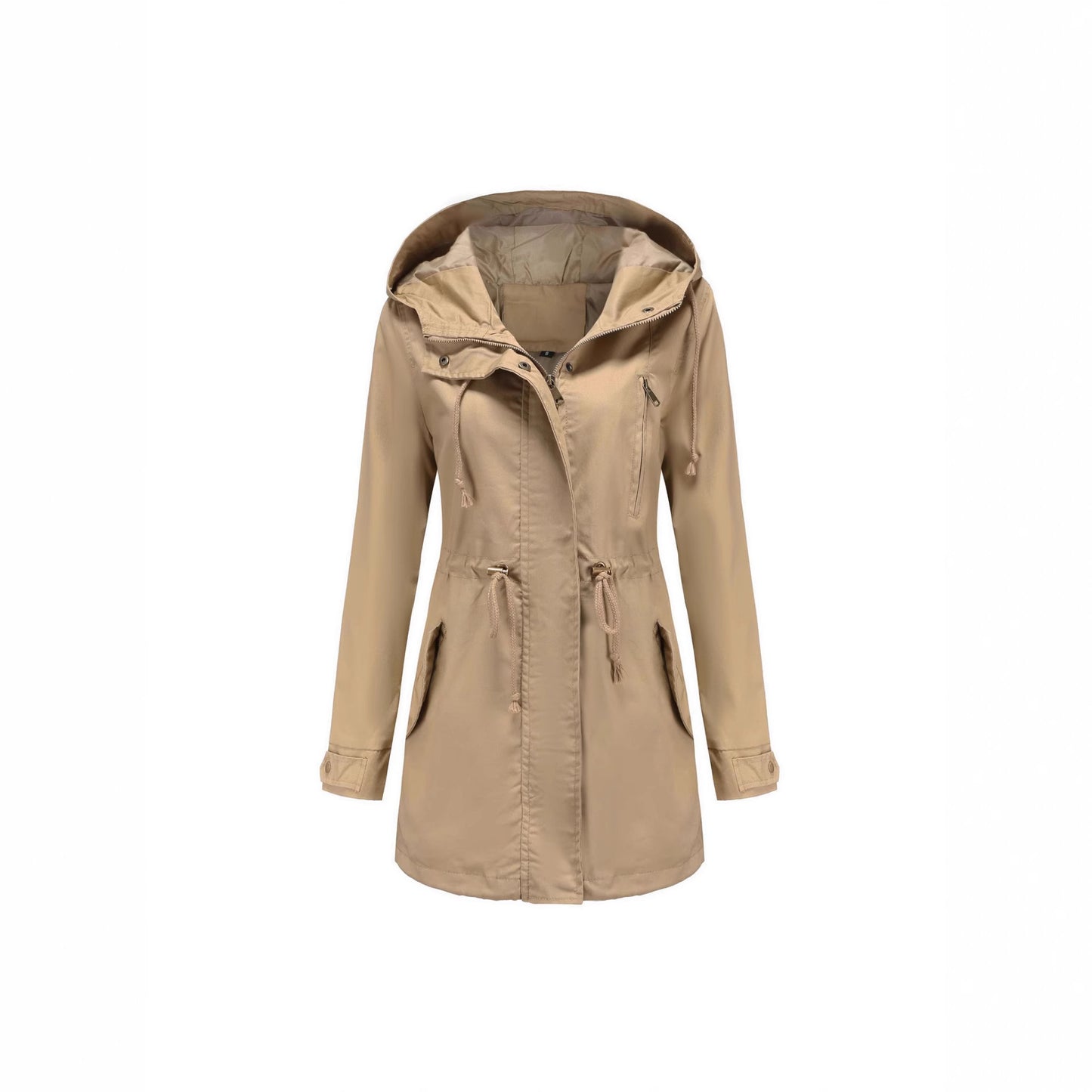 Functional jacket for women with adjustable waist and zipper Chic und Stil