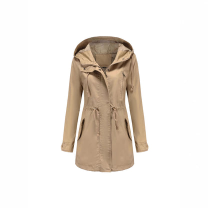 Functional jacket for women with adjustable waist and zipper Chic und Stil