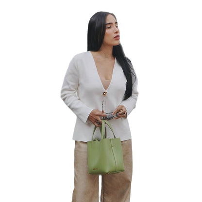 Dames élégant cardigan en viscose de haute qualité Chic und Stil