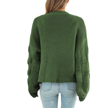 Dames Grande veste en tricot avec motif en torsades texturé et manches larges Chic und Stil