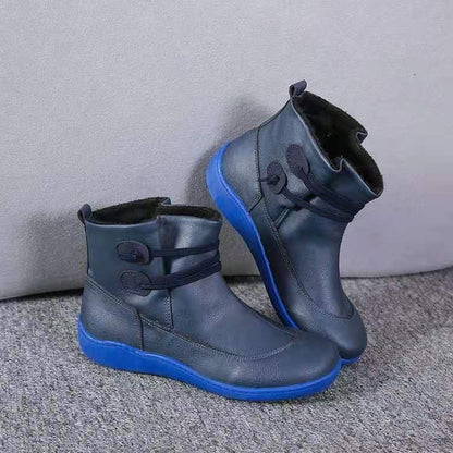 Bottes d'hiver tendance pour femmes avec un laçage pratique et une semelle antidérapante Chic und Stil