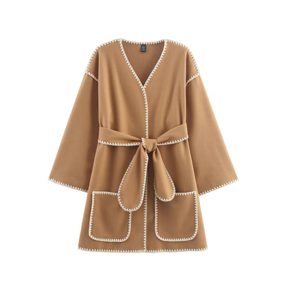 Women’s robe with decorative belt Chic und Stil