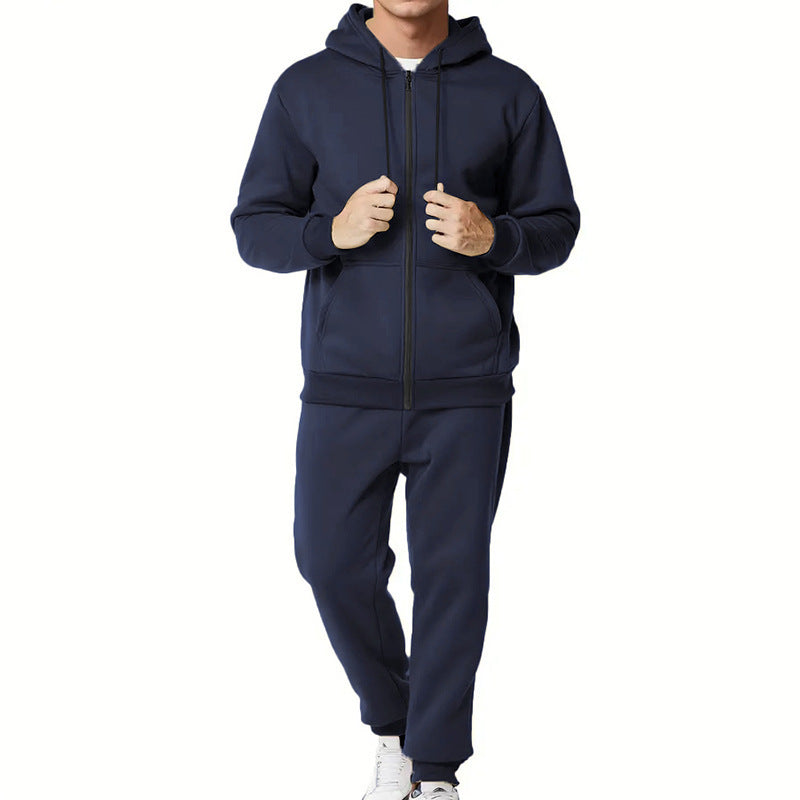 Costume de loisirs sportif pour hommes avec poches pratiques et fermeture éclair Chic und Stil