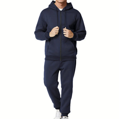 Costume de loisirs sportif pour hommes avec poches pratiques et fermeture éclair Chic und Stil