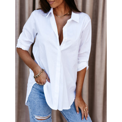 Chemise à boutons décontractée pour femmes Chic und Stil