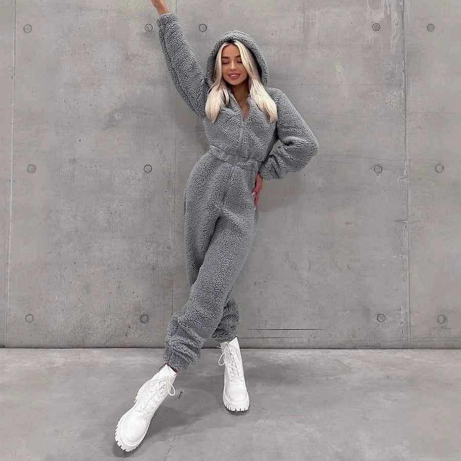 Dames combinaison en polaire douillette Chic und Stil