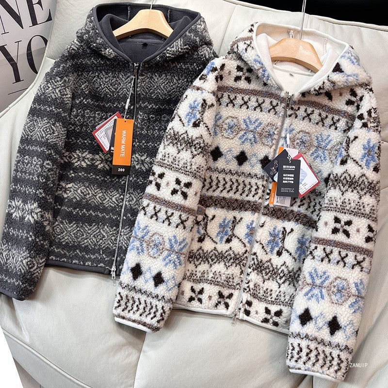 Veste en polaire confortable pour femmes avec motif sud-allemand Chic & Stil