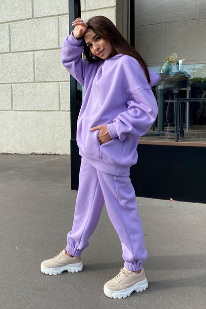 Ensemble de sweat-pants à capuche confortable pour femmes Chic und Stil