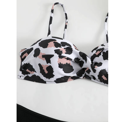 Bikini haut pour femme avec coupe intéressante et bas taille haute Chic und Stil