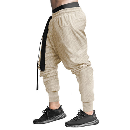 Pantalons de survêtement pour hommes à la mode avec cordon innovant et poches latérales Chic und Stil