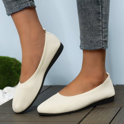 Women Comfortable Slip-On Ballet Flats Chic und Stil