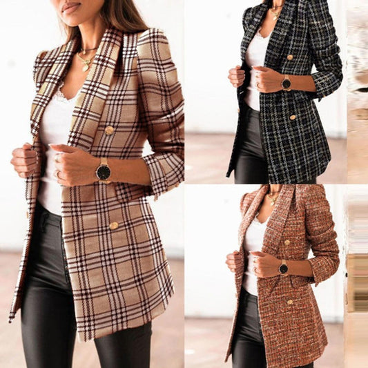 Dames blazer élégant avec un design structuré à la mode Chic und Stil