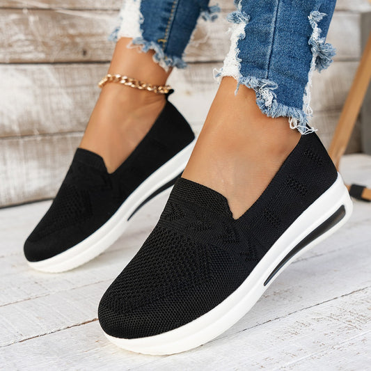 Baskets à enfiler pour femmes avec dessus en mesh respirant et semelle rembourrée Chic und Stil