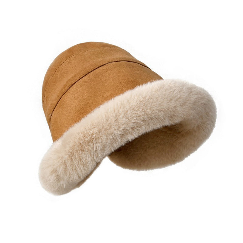 Dames Chaleureux et élégant bonnet en fourrure Chic und Stil