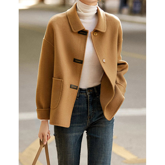 Veste élégante en mélange de laine pour femme Chic und Stil