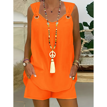 Vêtements de loisirs pour femmes avec une coupe aérienne et des bretelles à la mode Chic und Stil