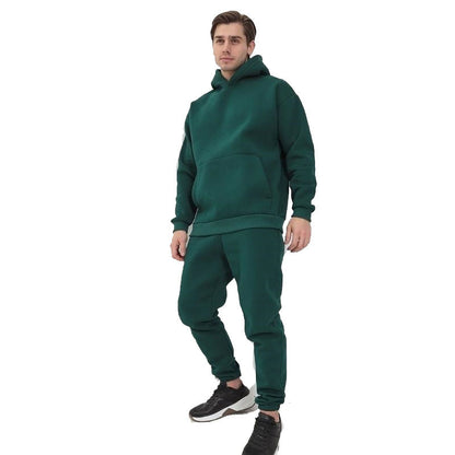 Men's comfortable hoodie and chic jogger pants
