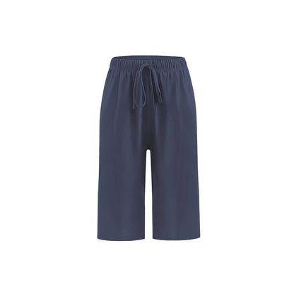 Shorts de sport confortables pour femmes avec taille élastique et design de poches pratique Chic und Stil