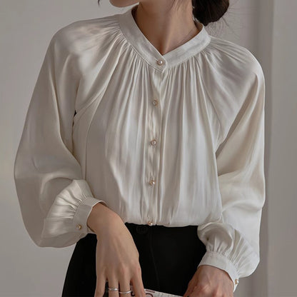 Blouse Élégante à Boutons pour Femmes Chic und Stil