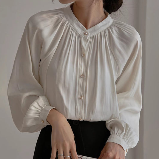Blouse Élégante à Boutons pour Femmes Chic und Stil