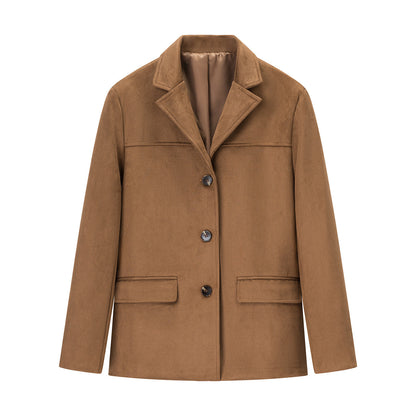Blazer en laine tendance pour femmes avec poches et finition de haute qualité Chic und Stil