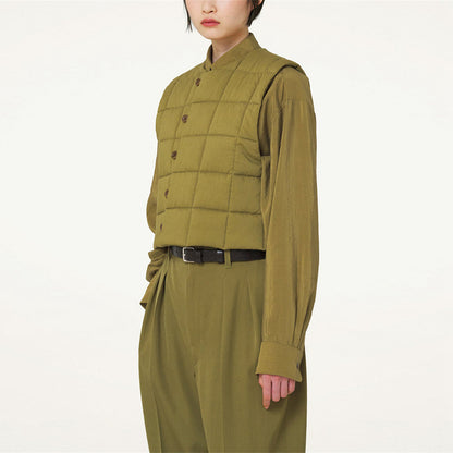 Dames gilet matelassé au design polyvalent Chic und Stil