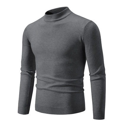 Pull élégant pour hommes avec col montant Chic und Stil