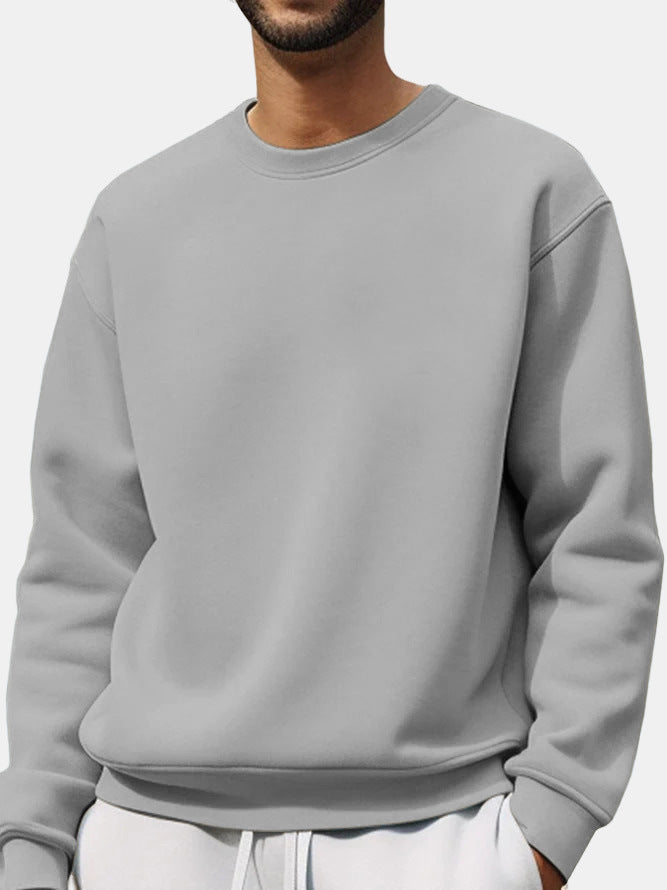 Casual pullover for men with dropped shoulders Chic and Style