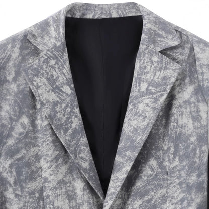 Blazer décontracté pour hommes structuré avec un design moderne et deux poches Chic und Stil