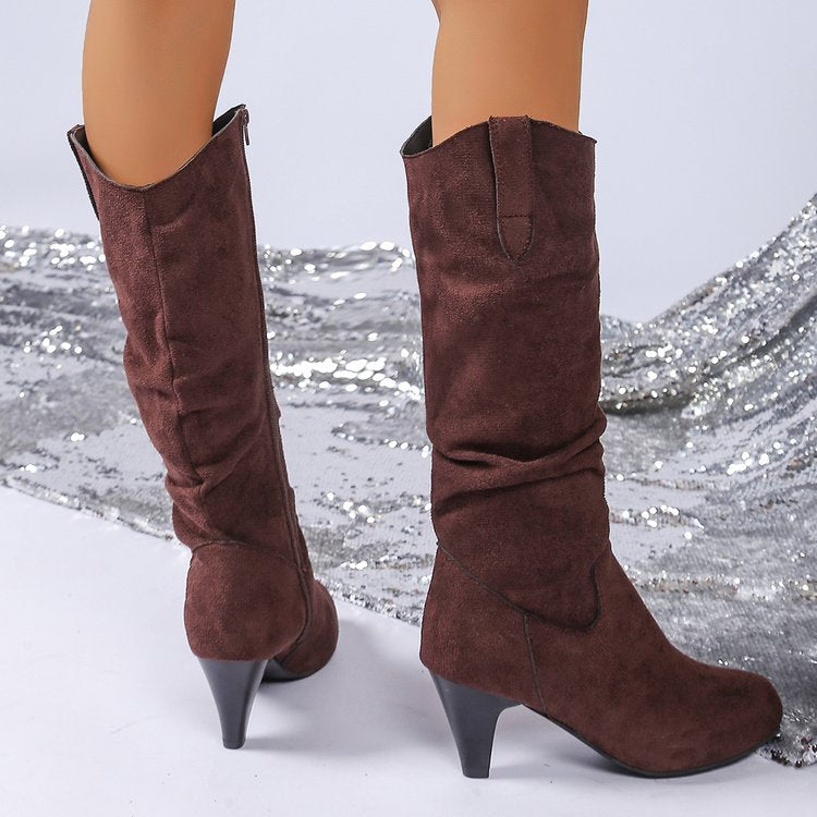 Bottes élégantes à talons hauts Chic und Stil