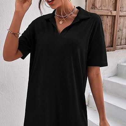 Robe Polo-Shirt pour Femmes Chic und Stil
