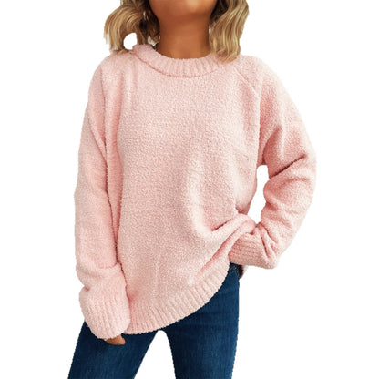 Pull en tricot chauffant pour femmes avec coupe décontractée et design structuré Chic und Stil