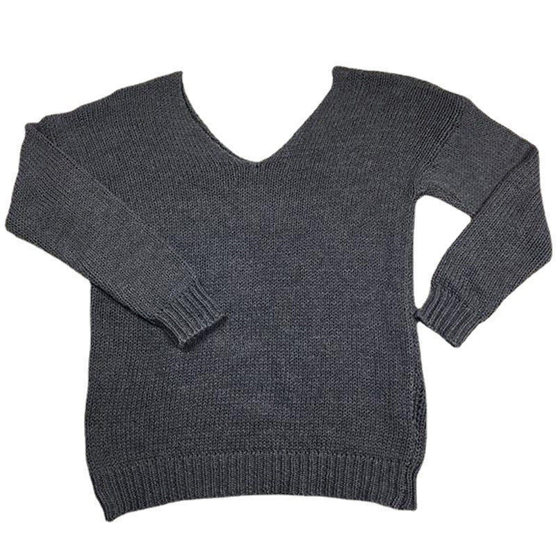 Pull en gros tricot pour dames avec décolleté off-shoulder et coupe décontractée Chic und Still