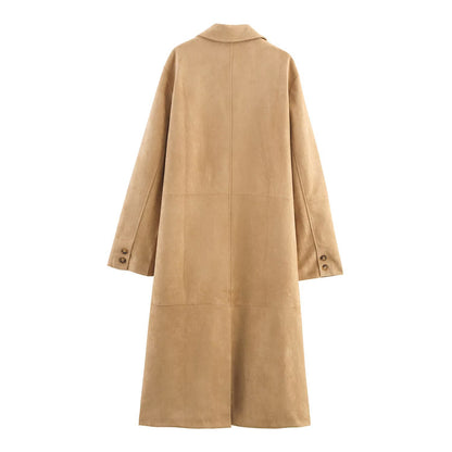 Dames élégante veste en velours Chic und Stil