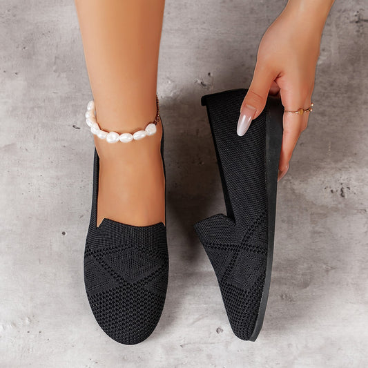 Ballerine respirante pour femmes à enfiler avec semelle flexible Chic und Stil