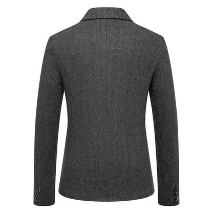 Blazer élégant pour hommes en design chevrons Chic und Stil