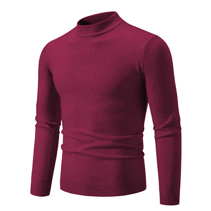 Pull élégant pour hommes avec col montant Chic und Stil