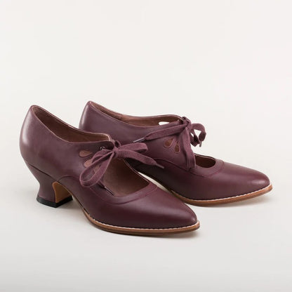 Chaussures élégantes pour femmes à lacets avec ouverture moderne et design classique Chic und Stil